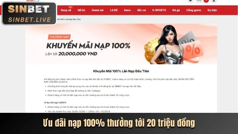 Khuyến mãi chào mừng 8swin